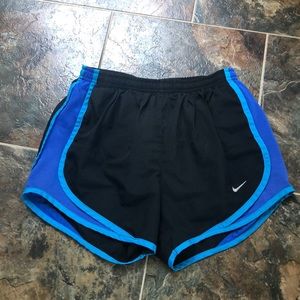 Black and Blue Nike Shorts